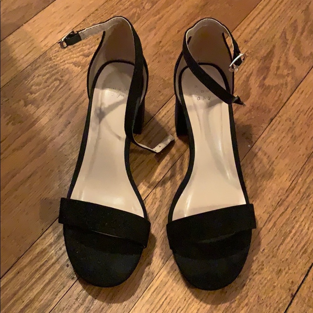 Black heels